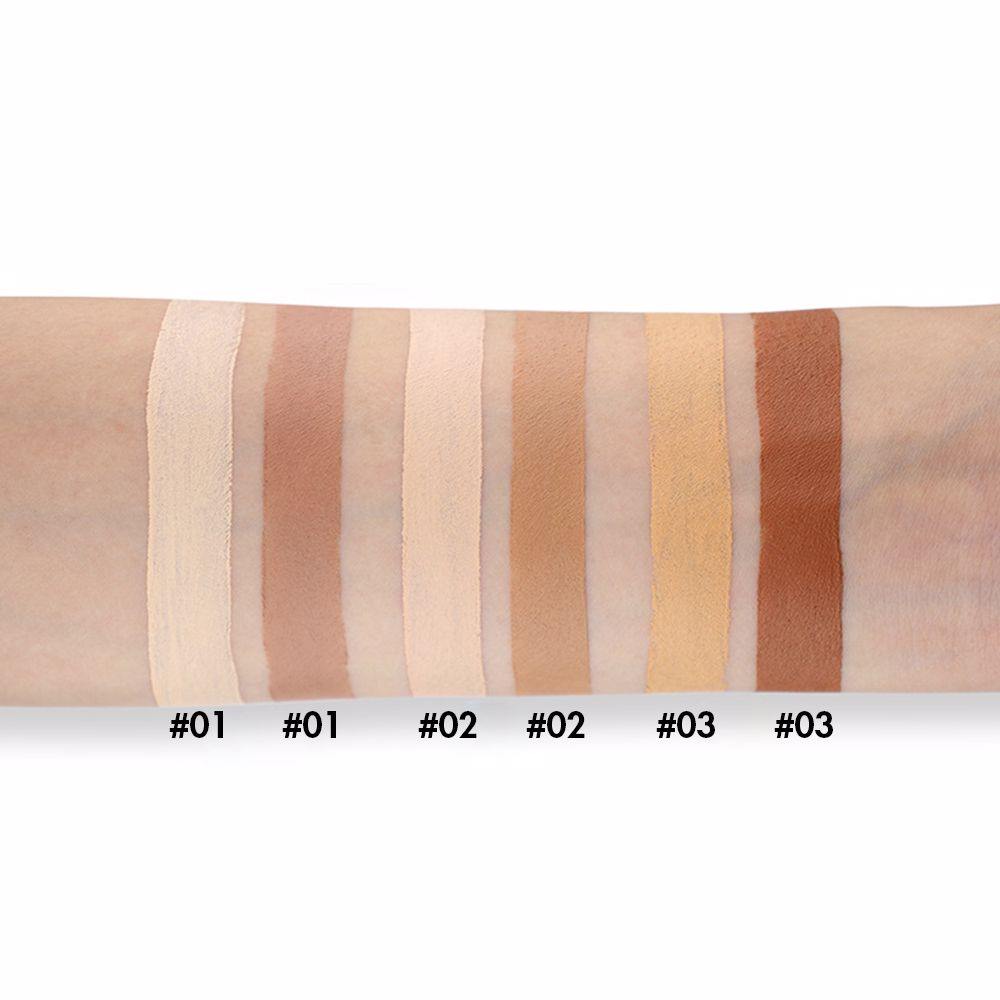 BEAUTIFUL BOSS 6 Color Highlight Blush White Palette Custom