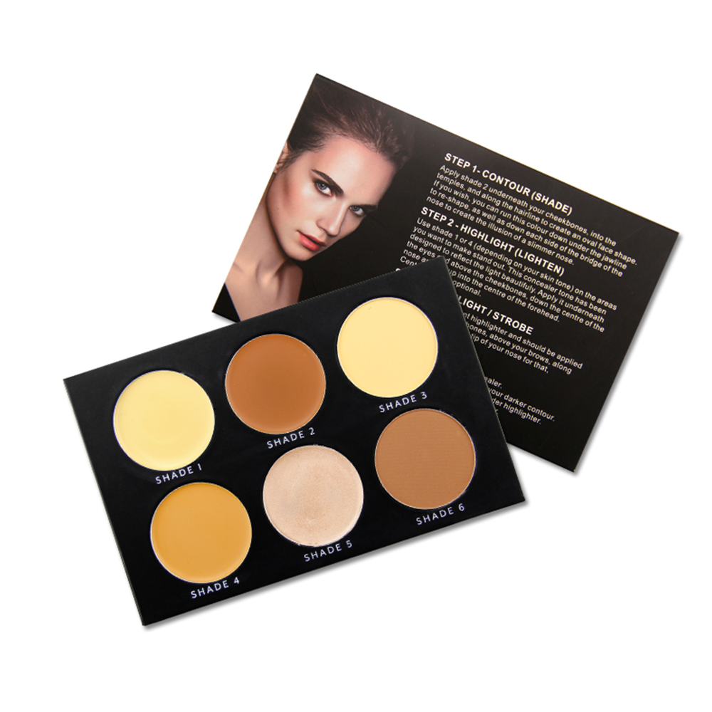 6 Colors Contour Palette