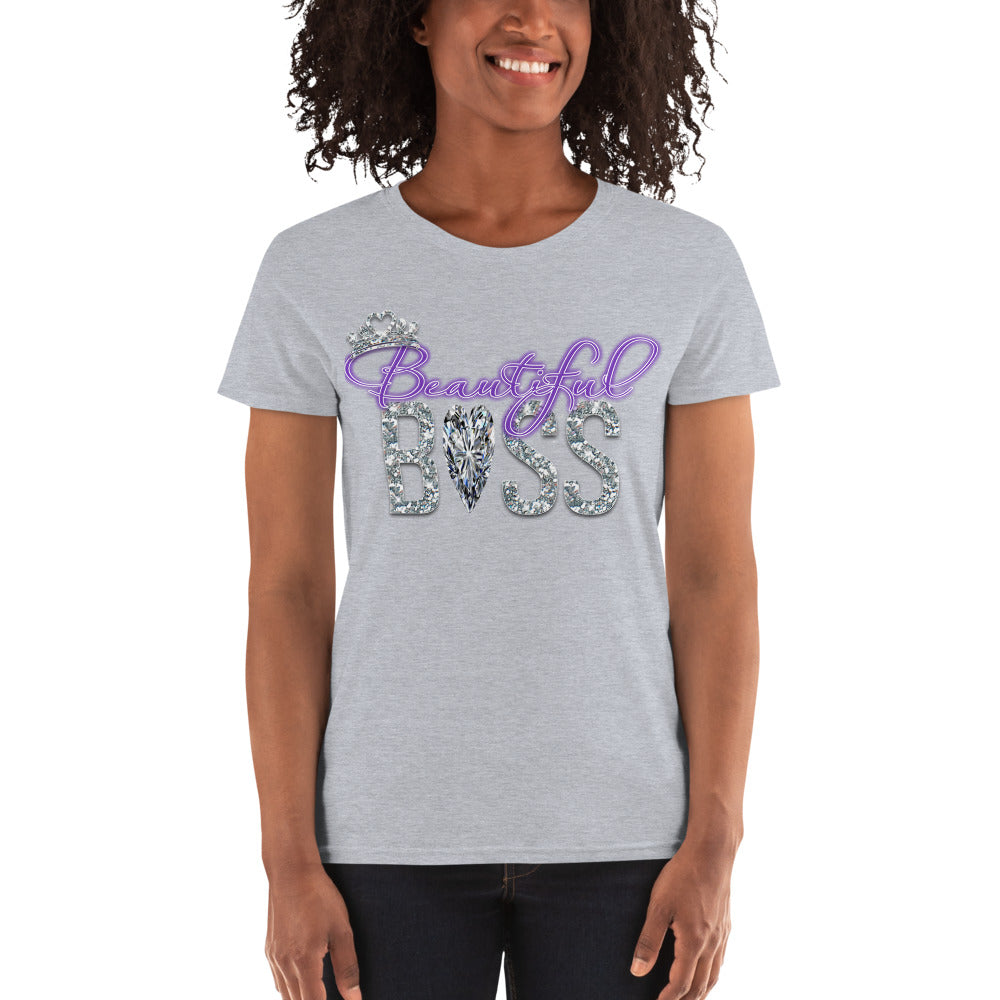 BEAUTIFUL BOSS Women's short sleeve t-shirt