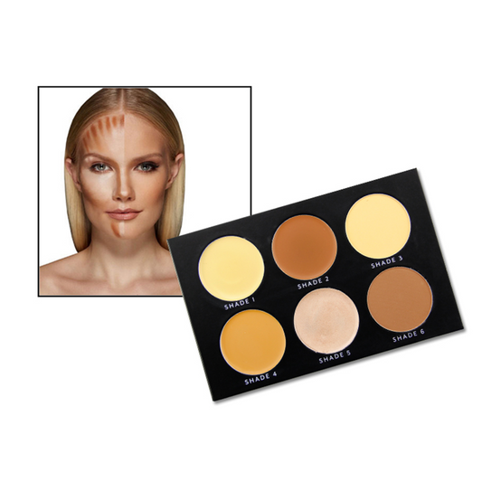 6 Colors Contour Palette