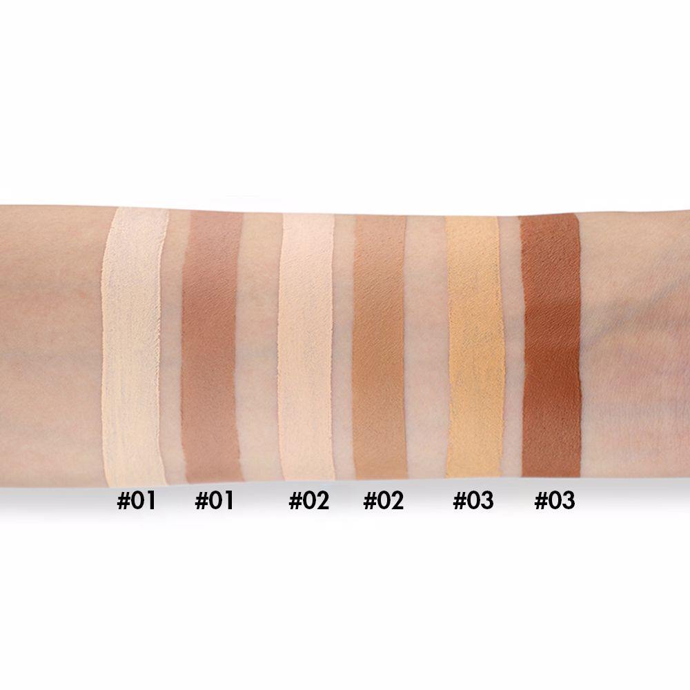 BEAUTIFUL BOSS 6 Color Highlight Blush White Palette