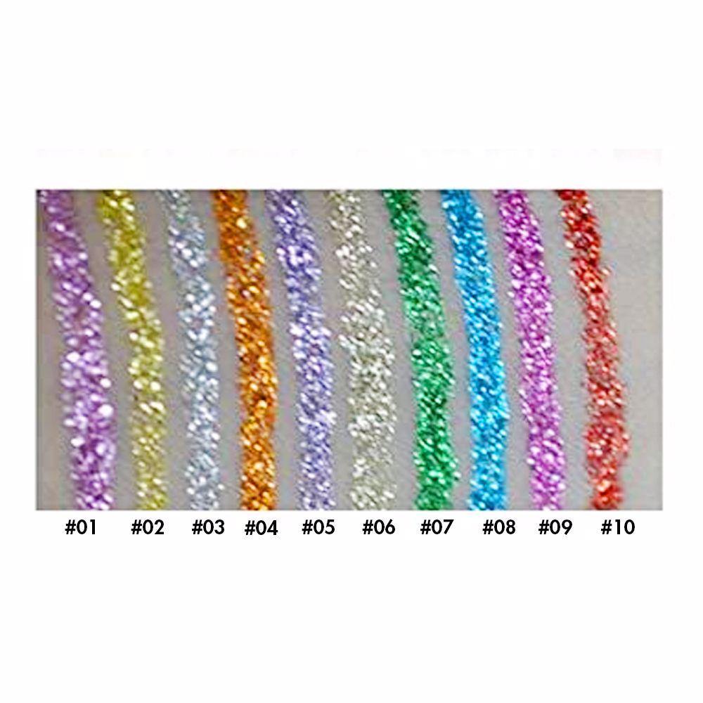 BEAUTIFUL BOSS 10 Color Glitter Eyeliner