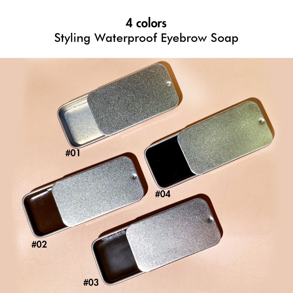 BEAUTIFUL BOSS 4 colors Styling Waterproof Eyebrow Soap