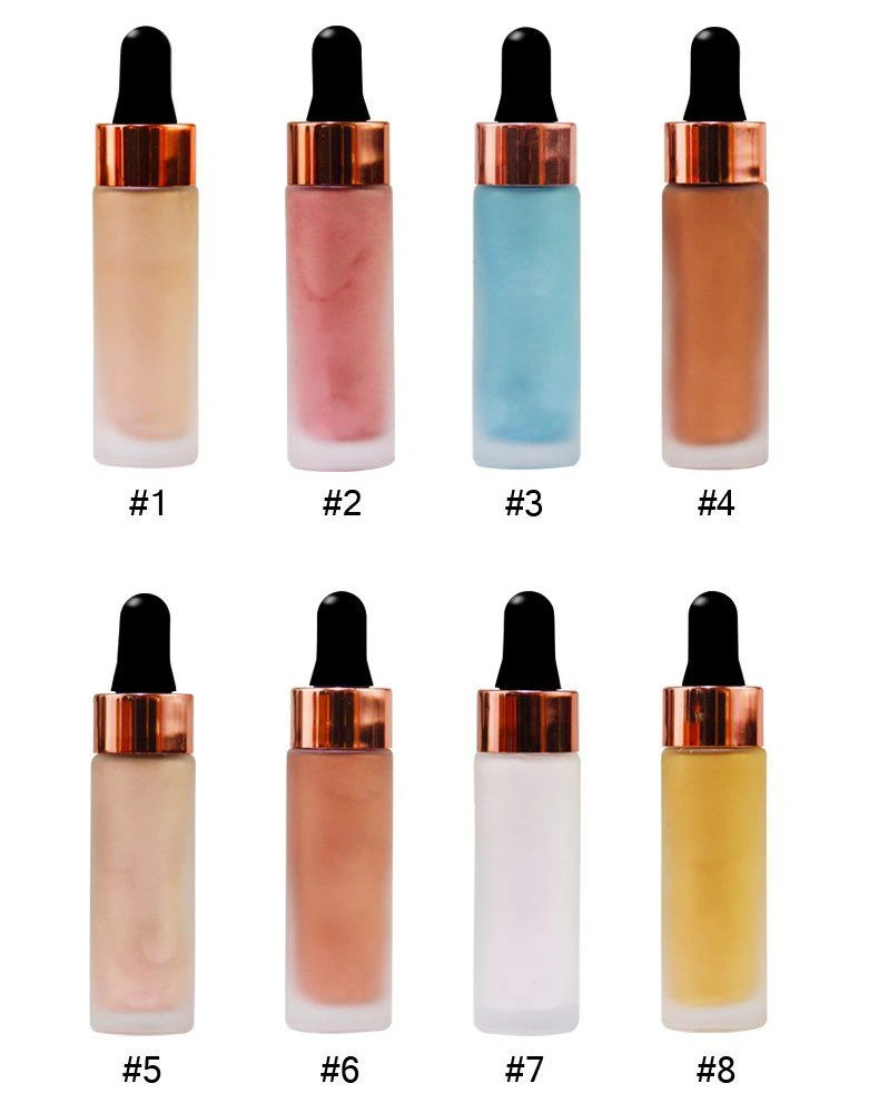 8 Colors Liquid Highlight Lightweight.