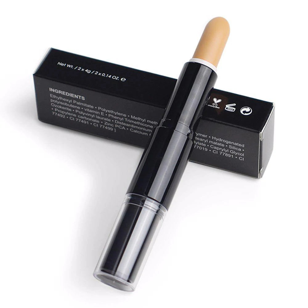 BEAUTIFUL BOSS 3 Kinds of Double-headed Highlight Concealer Contouring Stick.