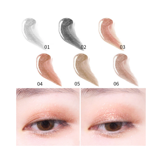 6 Colors Liquid Eyeshadow