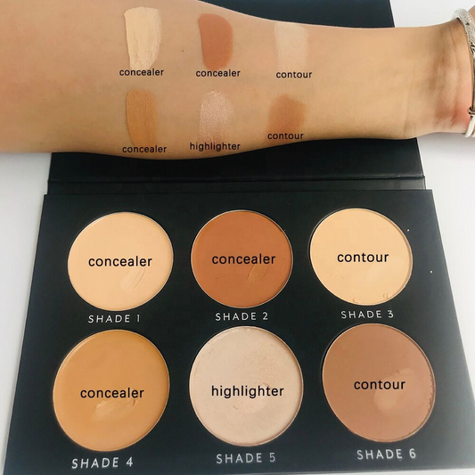 6 Colors Contour Palette