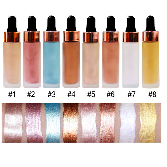 8 Colors Liquid Highlight Lightweight.