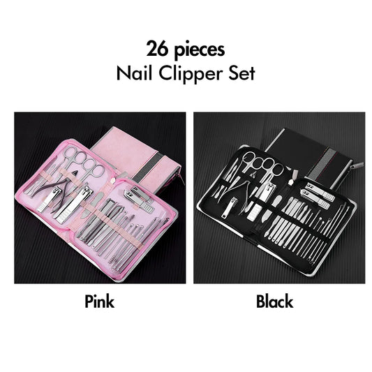 BEAUTIFUL BOSS 26 Pieces Nail Clipper Set