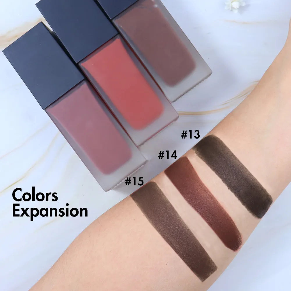BEAUTIFUL BOSS 15 Colors Black Lid Square Tube Foundation (Colors Expansion)