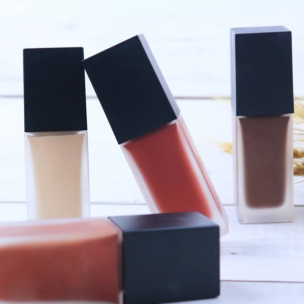 BEAUTIFUL BOSS 15 Colors Black Lid Square Tube Foundation (Colors Expansion)