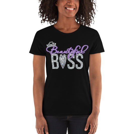 BEAUTIFUL BOSS Women's short sleeve t-shirt