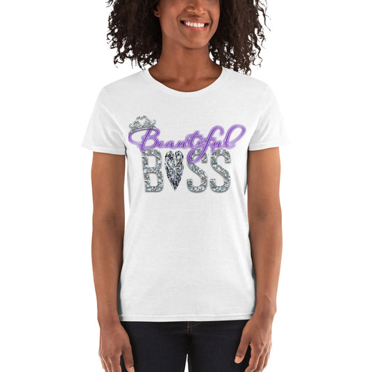 BEAUTIFUL BOSS Women's short sleeve t-shirt